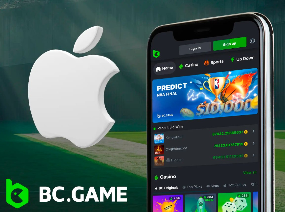 Скачайте приложение BC.Game