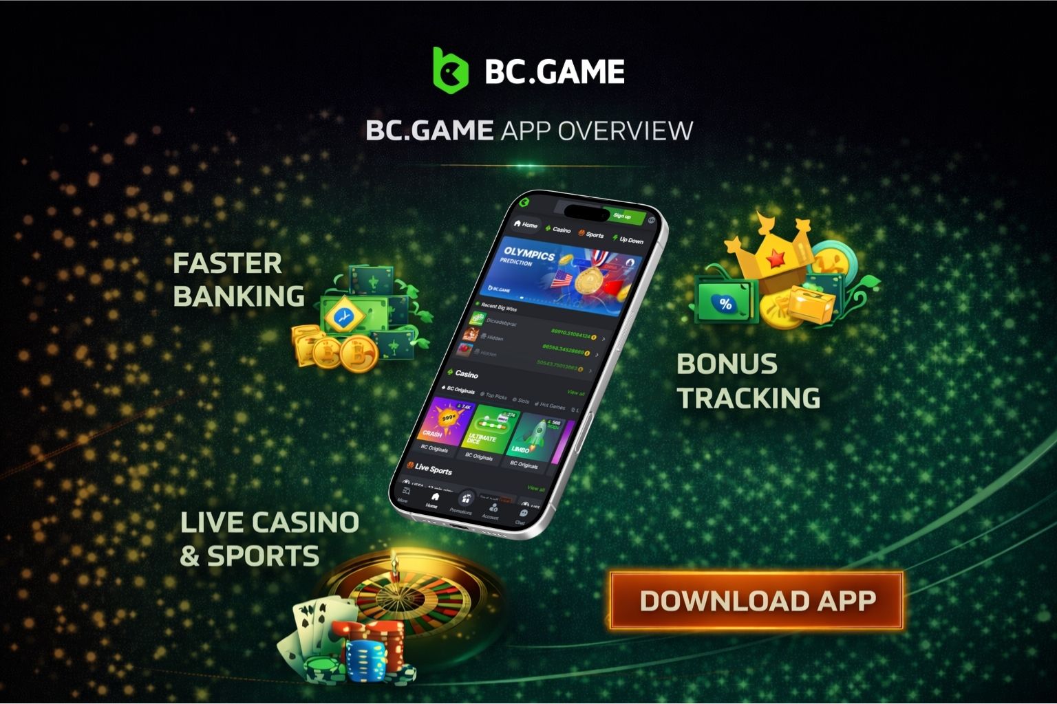 What the BC.Game App Brings to the Table