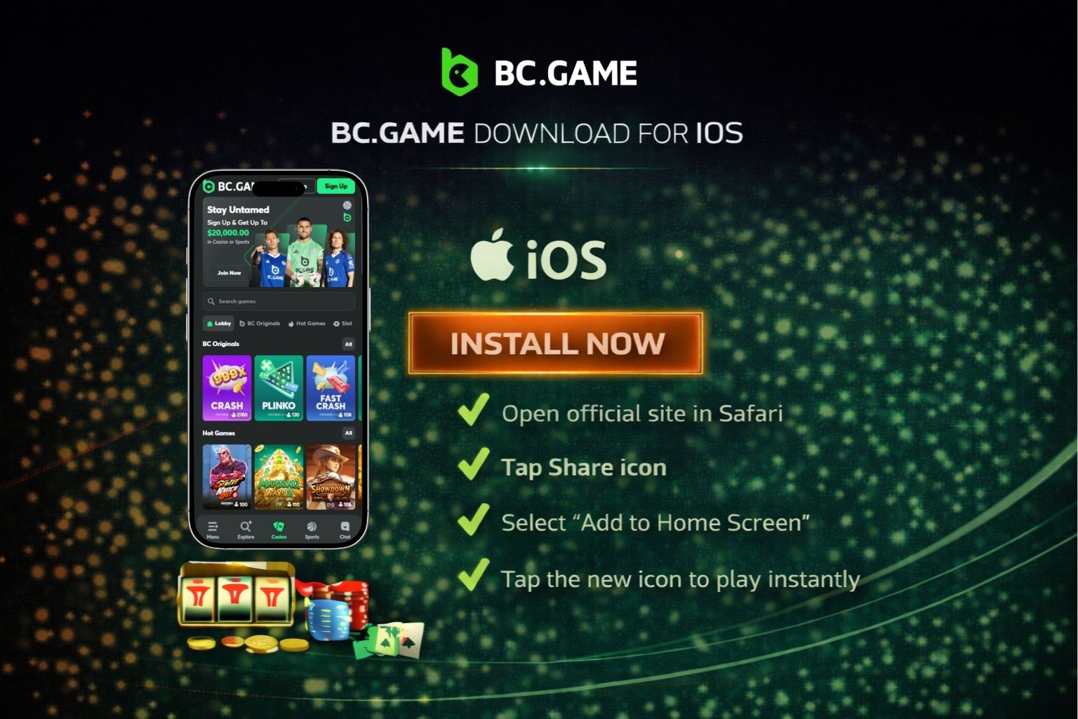 BC.Game Download for iOS