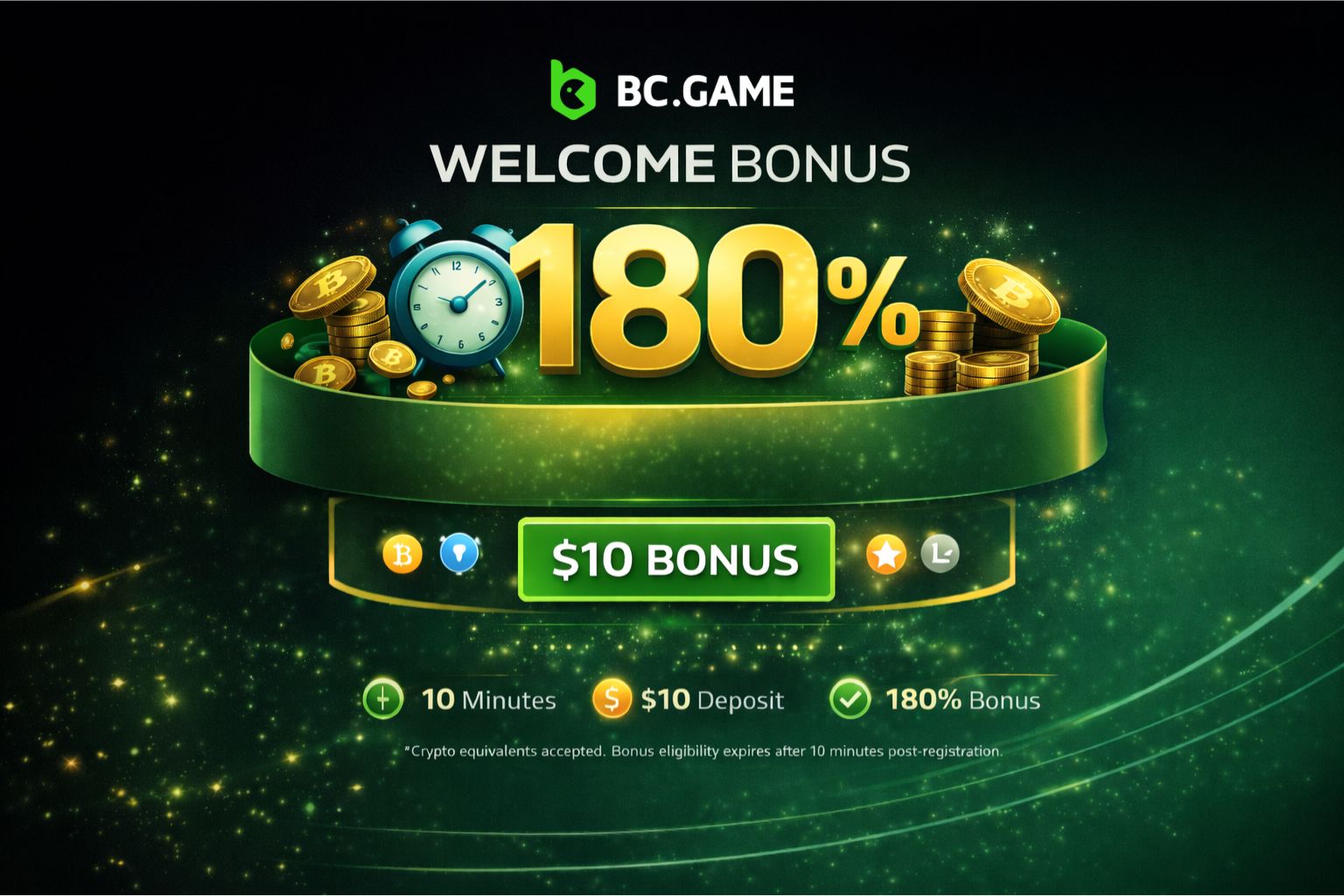 BC.Game Welcome Bonus