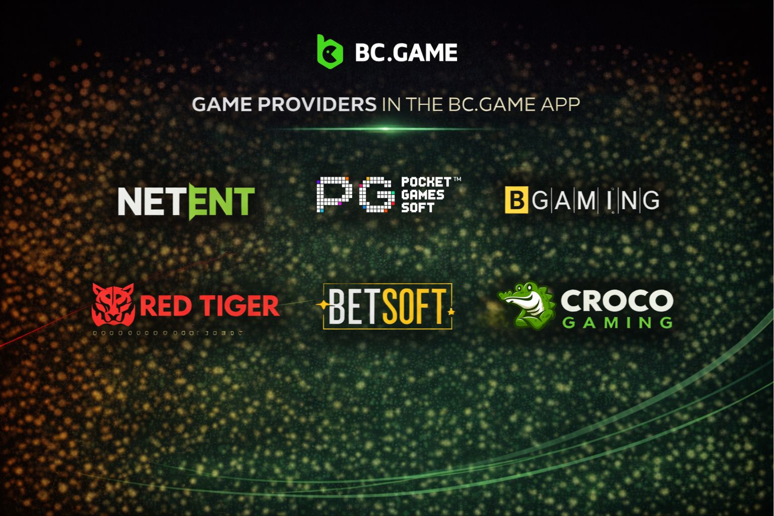 Game Providers in the BC.Game App