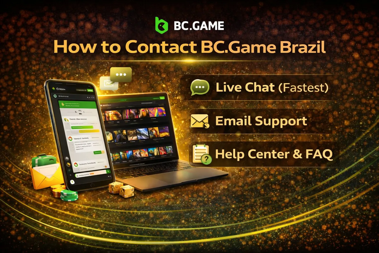 How to Contact BC.Game Brazil