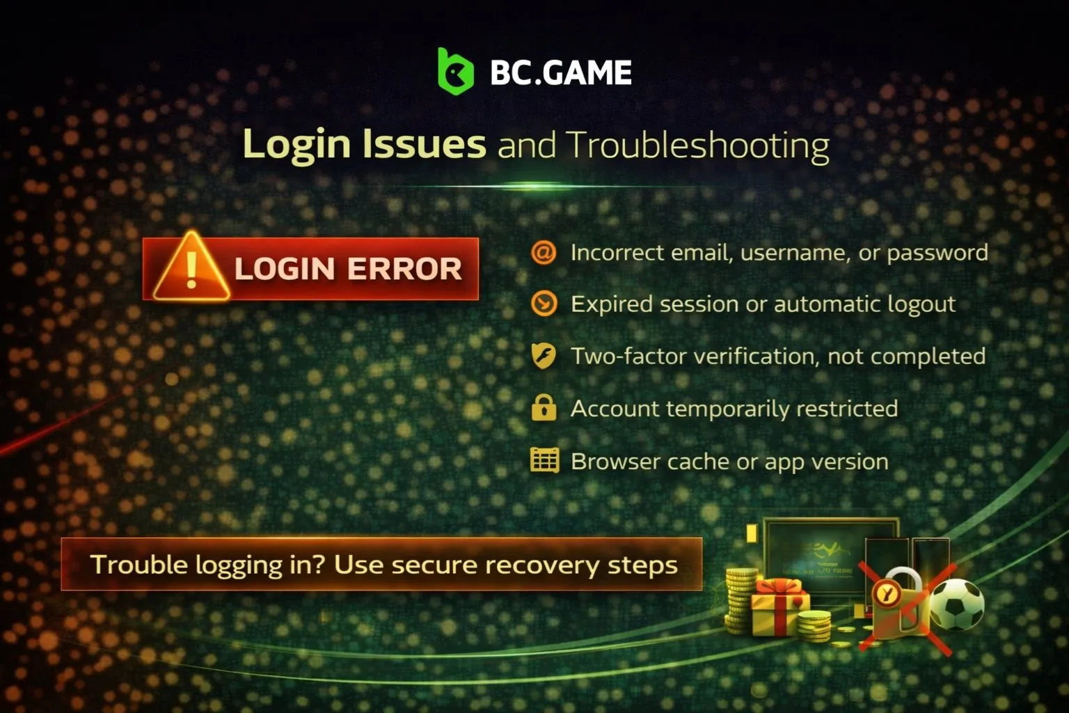 Login Issues and Troubleshooting